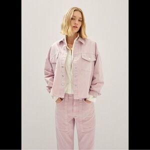 Mango Pocket denim overshirt